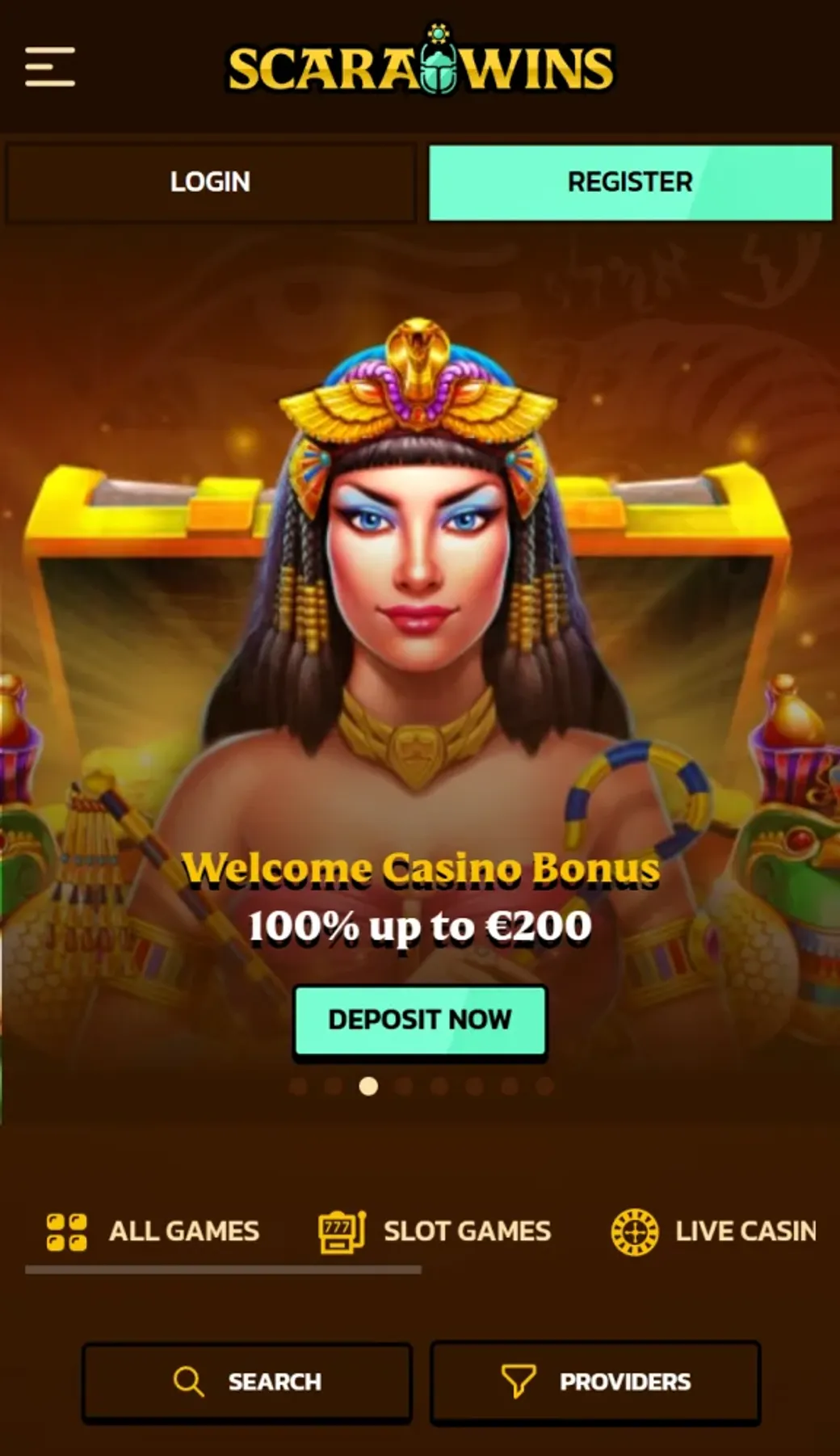 Scarabet tours gratuits machines a sous